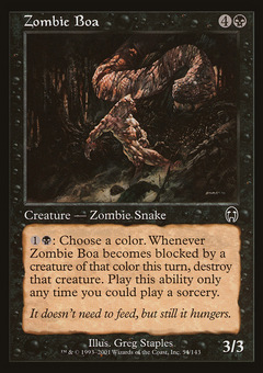 Zombie Boa